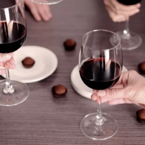 Cata de chocolates maridados con vino